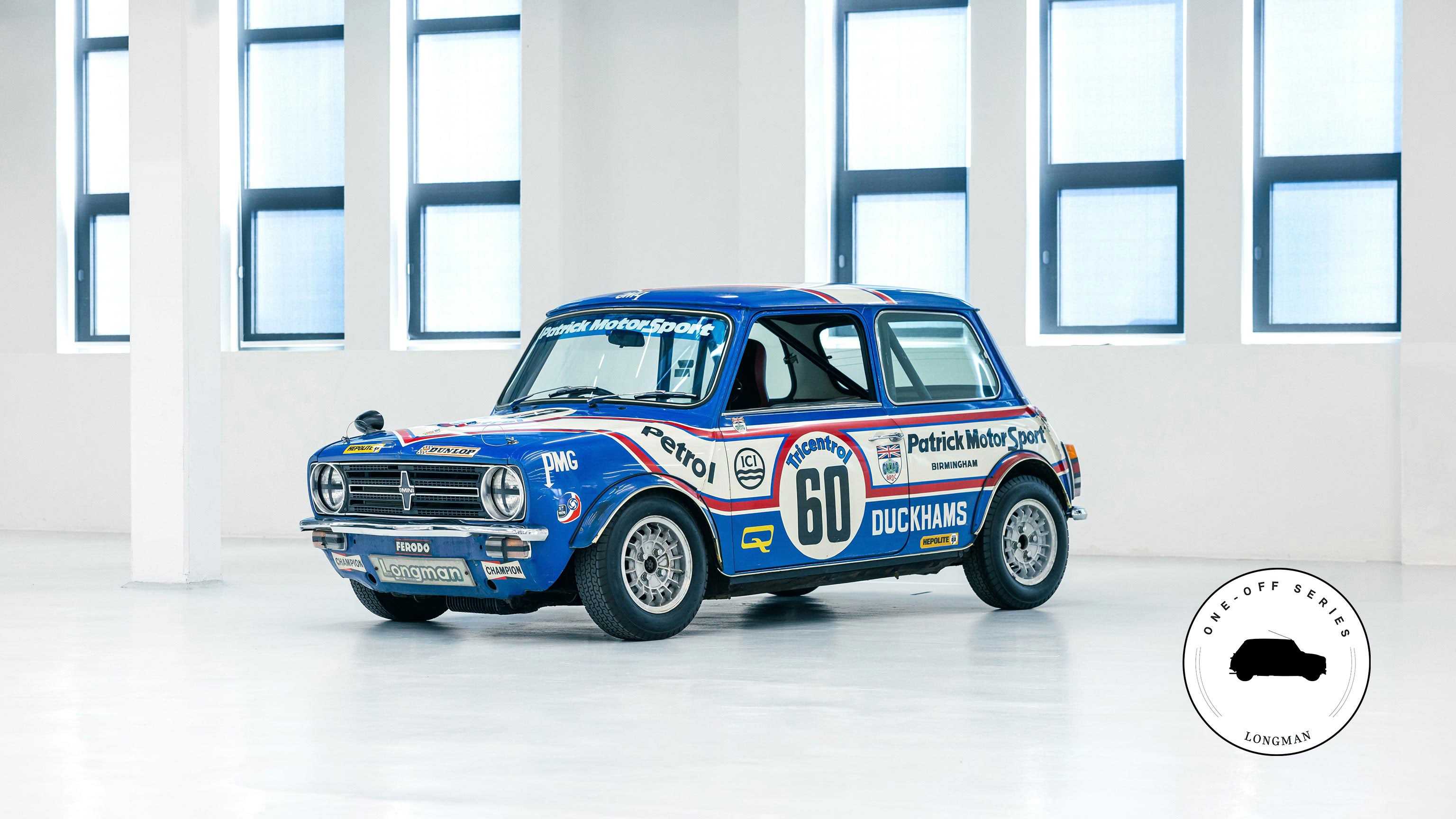 The MINI 1275 GT Longman.